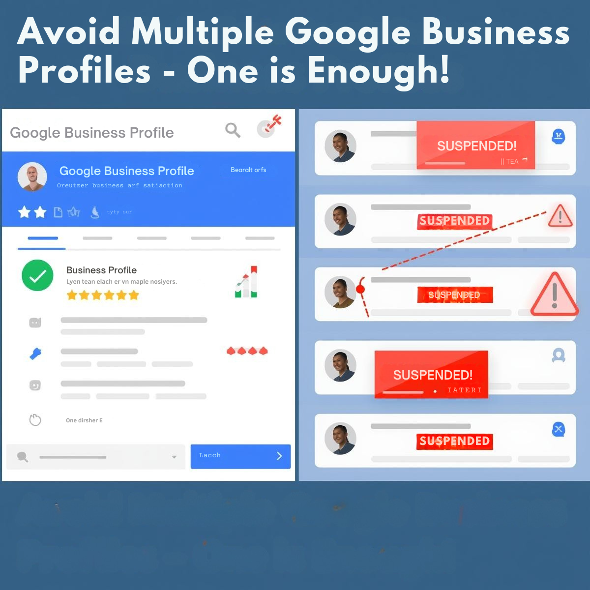 Multiple Google Business Profiles for same business